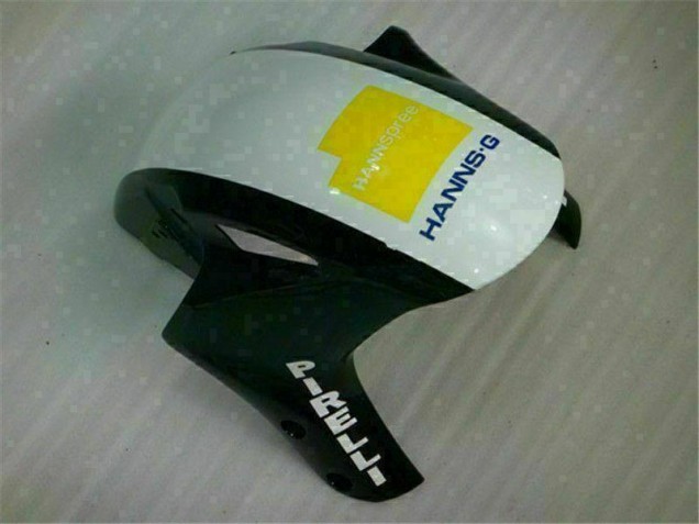 Weiß Grün Hannspree 52 04-05 Honda CBR1000RR Motorrad Verkleidung Weiß Grün Hannspree 52 04-05 Honda CBR1000RR Motorrad Verkleidung