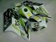 Weiß Grün Hannspree 52 04-05 Honda CBR1000RR Motorrad Verkleidung Weiß Grün Hannspree 52 04-05 Honda CBR1000RR Motorrad Verkleidung