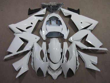 Weiß Ninja 03-05 Kawasaki ZX10R Motorrad Verkleidung