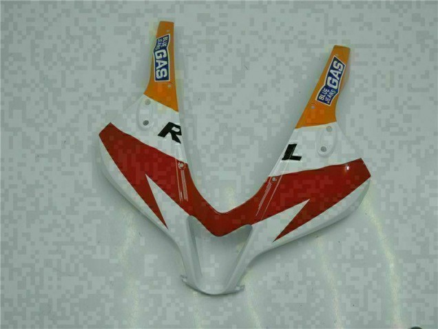 Weiß Orange Repsol 09-12 Honda CBR600RR Motorrad Verkleidung Weiß Orange Repsol 09-12 Honda CBR600RR Motorrad Verkleidung