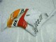 Weiß Orange Repsol 09-12 Honda CBR600RR Motorrad Verkleidung Weiß Orange Repsol 09-12 Honda CBR600RR Motorrad Verkleidung