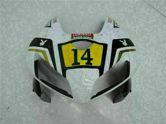 Weiß Playboy 14 05-06 Honda CBR600RR Motorrad Verkleidung Weiß Playboy 14 05-06 Honda CBR600RR Motorrad Verkleidung