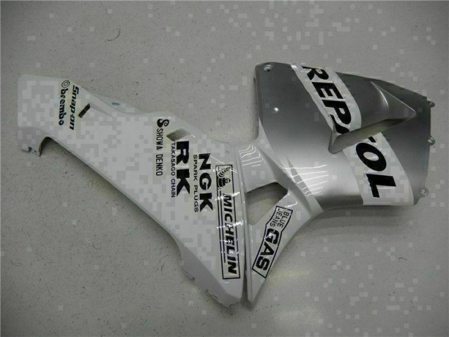 Weiß Repsol 03-04 Honda CBR600RR Motorrad Verkleidungen Weiß Repsol 03-04 Honda CBR600RR Motorrad Verkleidungen