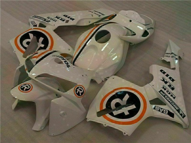 Weiß Repsol 05-06 Honda CBR600RR Motorrad Verkleidung Weiß Repsol 05-06 Honda CBR600RR Motorrad Verkleidung