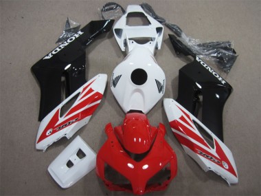 Weiß Rot 04-05 Honda CBR1000RR Motorrad Verkleidung Komplett Sets