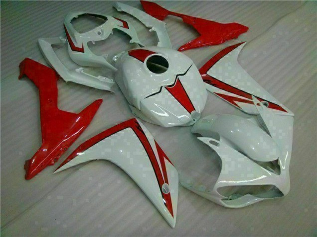 Weiß Rot 07-08 Yamaha YZF R1 Motorrad Verkleidung Weiß Rot 07-08 Yamaha YZF R1 Motorrad Verkleidung