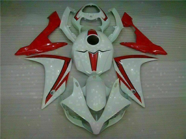 Weiß Rot 07-08 Yamaha YZF R1 Motorrad Verkleidung Weiß Rot 07-08 Yamaha YZF R1 Motorrad Verkleidung