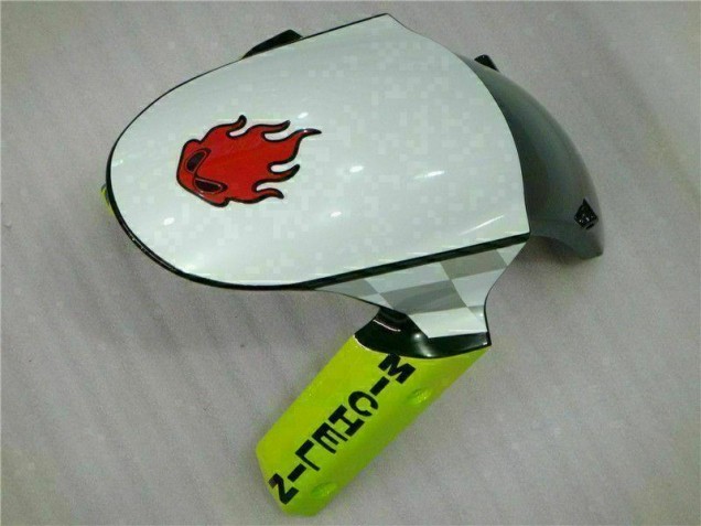Weiß Rot H. Energy 09-12 Kawasaki ZX6R Motorrad Verkleidung Weiß Rot H. Energy 09-12 Kawasaki ZX6R Motorrad Verkleidung