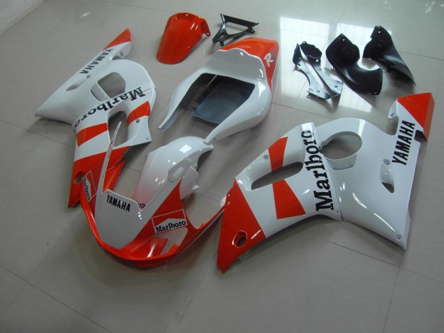 Weiß Rot Marlboro 98-02 Yamaha YZF R6 Motorrad Verkleidung Weiß Rot Marlboro 98-02 Yamaha YZF R6 Motorrad Verkleidung