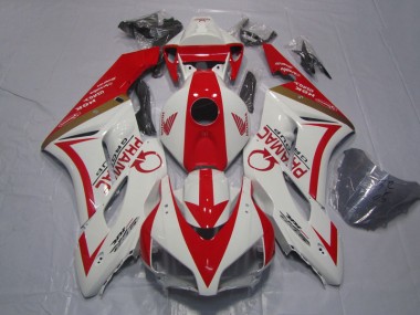 Weiß Rot PRAMAC 04-05 Honda CBR1000RR Motorrad Verkleidung