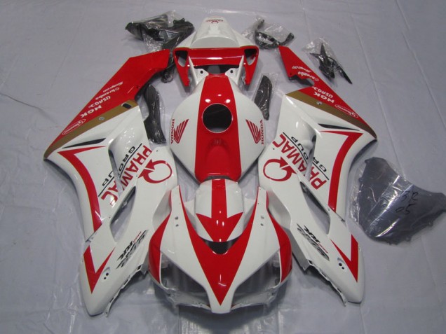 Weiß Rot PRAMAC 04-05 Honda CBR1000RR Motorrad Verkleidung Weiß Rot PRAMAC 04-05 Honda CBR1000RR Motorrad Verkleidung