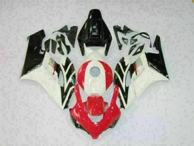 Weiß Rot Schwarz 04-05 Honda CBR1000RR Motorrad Verkleidung