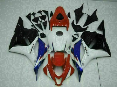 Weiß Rot Schwarz Blau 09-12 Honda CBR600RR Motorrad Verkleidung
