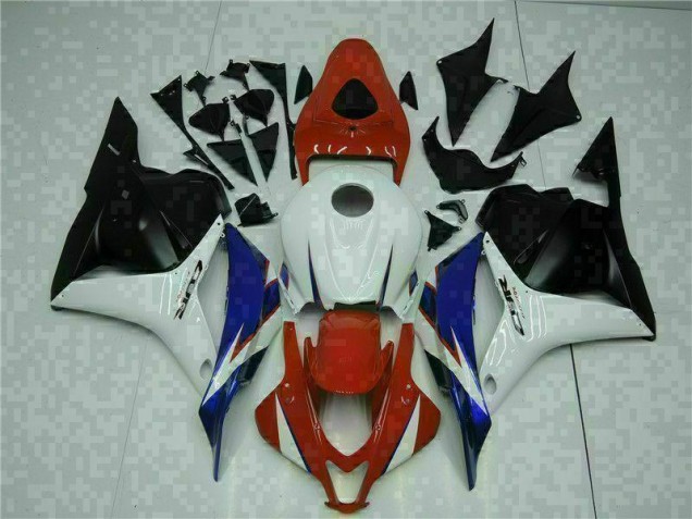 Weiß Rot Schwarz Blau 09-12 Honda CBR600RR Motorrad Verkleidung Weiß Rot Schwarz Blau 09-12 Honda CBR600RR Motorrad Verkleidung