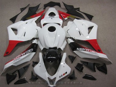 Weiß Rot Schwarz Mugen 09-12 Honda CBR600RR Motorrad Verkleidung