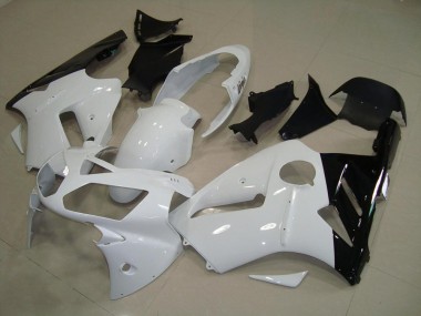 Weiß Schwarz 02-06 Kawasaki ZX12R Motorrad Verkleidung