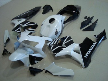 Weiß Schwarz 03-04 Honda CBR600RR Motorrad Verkleidung
