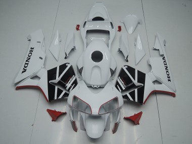Weiß Schwarz 03-04 Honda CBR600RR Motorrad Verkleidungen