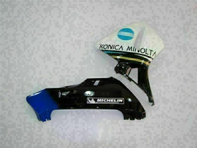 Weiß Schwarz 03-04 Honda CBR600RR Motorrad Vollverkleidung Weiß Schwarz 03-04 Honda CBR600RR Motorrad Vollverkleidung