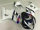 Weiß Schwarz 03-04 Suzuki GSXR 1000 Motorrad Verkleidung Komplett Sets Weiß Schwarz 03-04 Suzuki GSXR 1000 Motorrad Verkleidung Komplett Sets