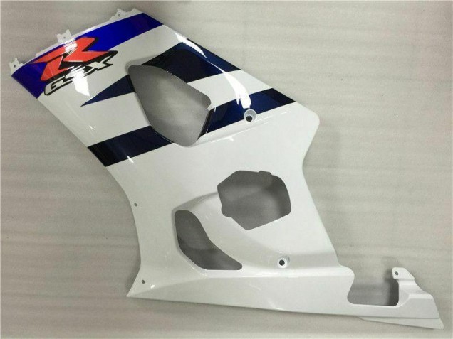 Weiß Schwarz 03-04 Suzuki GSXR 1000 Motorrad Verkleidung Komplett Sets Weiß Schwarz 03-04 Suzuki GSXR 1000 Motorrad Verkleidung Komplett Sets