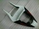 Weiß Schwarz 03-04 Suzuki GSXR 1000 Motorrad Vollverkleidung Weiß Schwarz 03-04 Suzuki GSXR 1000 Motorrad Vollverkleidung