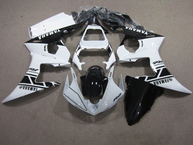 Weiß Schwarz 03-05 Yamaha YZF R6 Motorrad Verkleidung