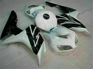 Weiß Schwarz 04-05 Honda CBR1000RR Motorrad Vollverkleidung