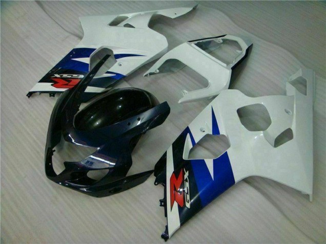 Weiß Schwarz 04-05 Suzuki GSXR 600/750 Motorrad Verkleidung Weiß Schwarz 04-05 Suzuki GSXR 600/750 Motorrad Verkleidung