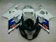 Weiß Schwarz 04-05 Suzuki GSXR 600/750 Motorrad Verkleidung Weiß Schwarz 04-05 Suzuki GSXR 600/750 Motorrad Verkleidung