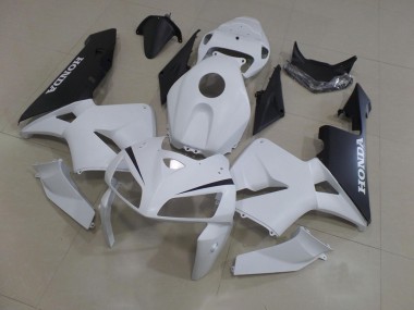 Weiß Schwarz 05-06 Honda CBR600RR Motorrad Verkleidungen