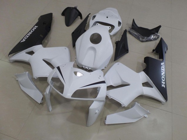 Weiß Schwarz 05-06 Honda CBR600RR Motorrad Verkleidungen Weiß Schwarz 05-06 Honda CBR600RR Motorrad Verkleidungen