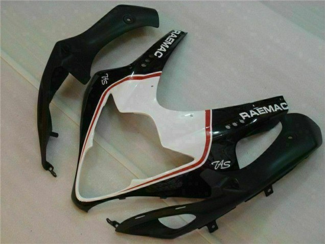 Weiß Schwarz 05-06 Suzuki GSXR 1000 Motorrad Verkleidungen Weiß Schwarz 05-06 Suzuki GSXR 1000 Motorrad Verkleidungen