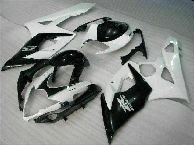 Weiß Schwarz 05-06 Suzuki GSXR 1000 Motorrad Vollverkleidung Weiß Schwarz 05-06 Suzuki GSXR 1000 Motorrad Vollverkleidung