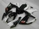 Weiß Schwarz 06-07 Suzuki GSXR 600/750 Motorrad Verkleidung Weiß Schwarz 06-07 Suzuki GSXR 600/750 Motorrad Verkleidung
