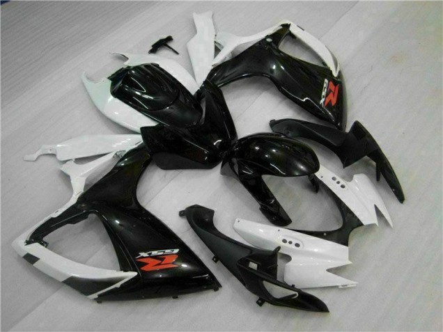 Weiß Schwarz 06-07 Suzuki GSXR 600/750 Motorrad Verkleidung Weiß Schwarz 06-07 Suzuki GSXR 600/750 Motorrad Verkleidung