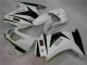 Weiß Schwarz 08-12 Kawasaki EX250 Motorrad Verkleidung Weiß Schwarz 08-12 Kawasaki EX250 Motorrad Verkleidung