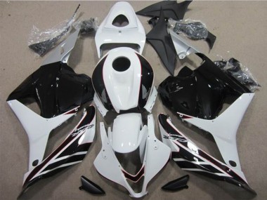 Weiß Schwarz 09-12 Honda CBR600RR Motorrad Verkleidung