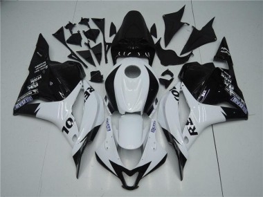 Weiß Schwarz 09-12 Honda CBR600RR Motorrad Verkleidungen
