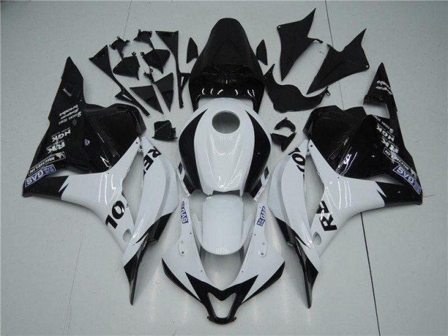 Weiß Schwarz 09-12 Honda CBR600RR Motorrad Verkleidungen Weiß Schwarz 09-12 Honda CBR600RR Motorrad Verkleidungen