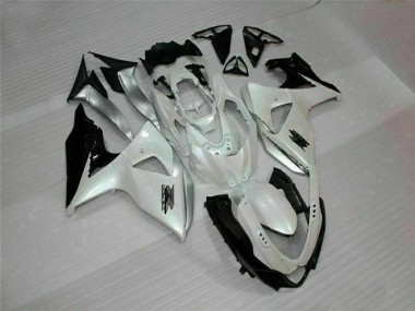 Weiß Schwarz 09-16 Suzuki GSXR 1000 Motorrad Verkleidung