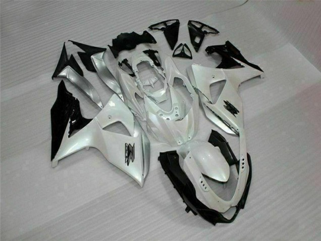 Weiß Schwarz 09-16 Suzuki GSXR 1000 Motorrad Verkleidung Weiß Schwarz 09-16 Suzuki GSXR 1000 Motorrad Verkleidung