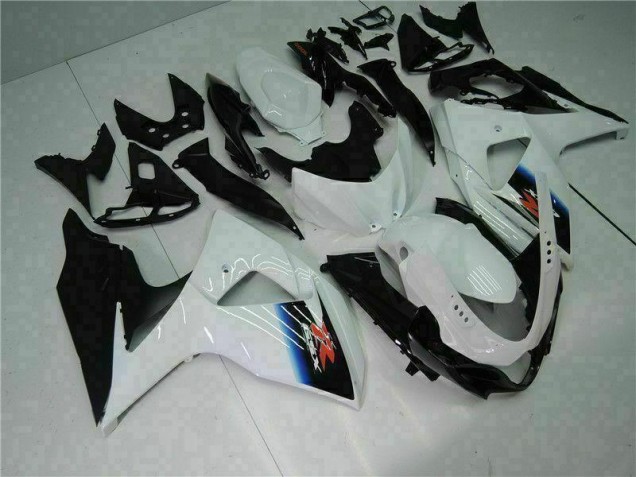 Weiß Schwarz 09-16 Suzuki GSXR 1000 Motorrad Vollverkleidung Weiß Schwarz 09-16 Suzuki GSXR 1000 Motorrad Vollverkleidung