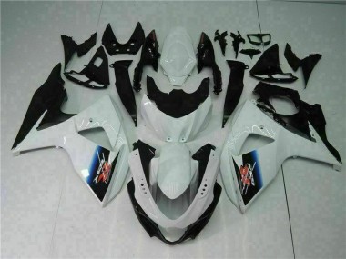 Weiß Schwarz 09-16 Suzuki GSXR 1000 Motorrad Vollverkleidung