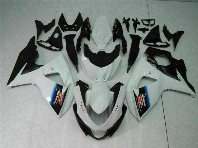 Weiß Schwarz 09-16 Suzuki GSXR 1000 Motorrad Vollverkleidung Weiß Schwarz 09-16 Suzuki GSXR 1000 Motorrad Vollverkleidung