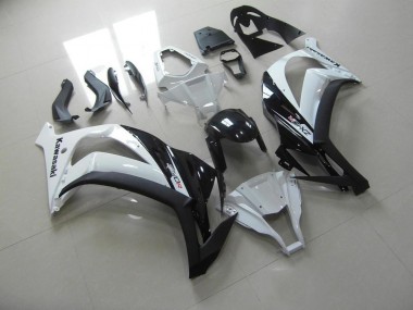 Weiß Schwarz 11-15 Kawasaki ZX10R Motorrad Verkleidung