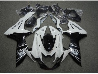 Weiß Schwarz 11-21 Suzuki GSXR 600 Motorrad Verkleidung