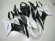 Weiß Schwarz 13-18 Kawasaki ZX6R Motorrad Verkleidungen Weiß Schwarz 13-18 Kawasaki ZX6R Motorrad Verkleidungen