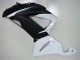 Weiß Schwarz 13-18 Kawasaki ZX6R Motorrad Verkleidungen Weiß Schwarz 13-18 Kawasaki ZX6R Motorrad Verkleidungen