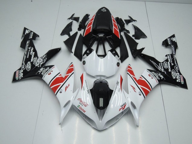 Weiß Schwarz Aufkleber 04-06 Yamaha YZF R1 Motorrad Verkleidung Weiß Schwarz Aufkleber 04-06 Yamaha YZF R1 Motorrad Verkleidung